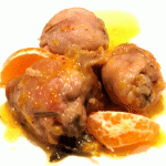 Pollo al mandarino