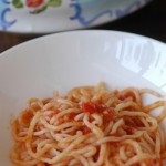 Pici o strozzapreti all’aglione