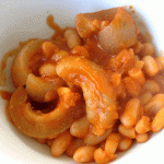 Fagioli con le cotiche, alla toscana