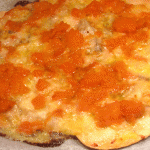 Pizza bianca con zucca e gorgonzola